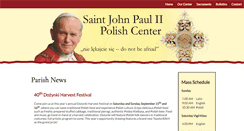 Desktop Screenshot of polishcenter.org