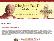 Tablet Screenshot of polishcenter.org